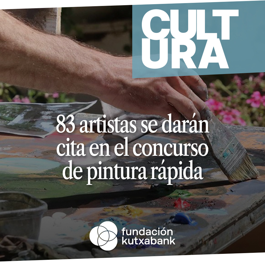 83 participantes se darán cita en el concurso de pintura rápida 83 participantes se darán cita en el concurso de pintura rápida