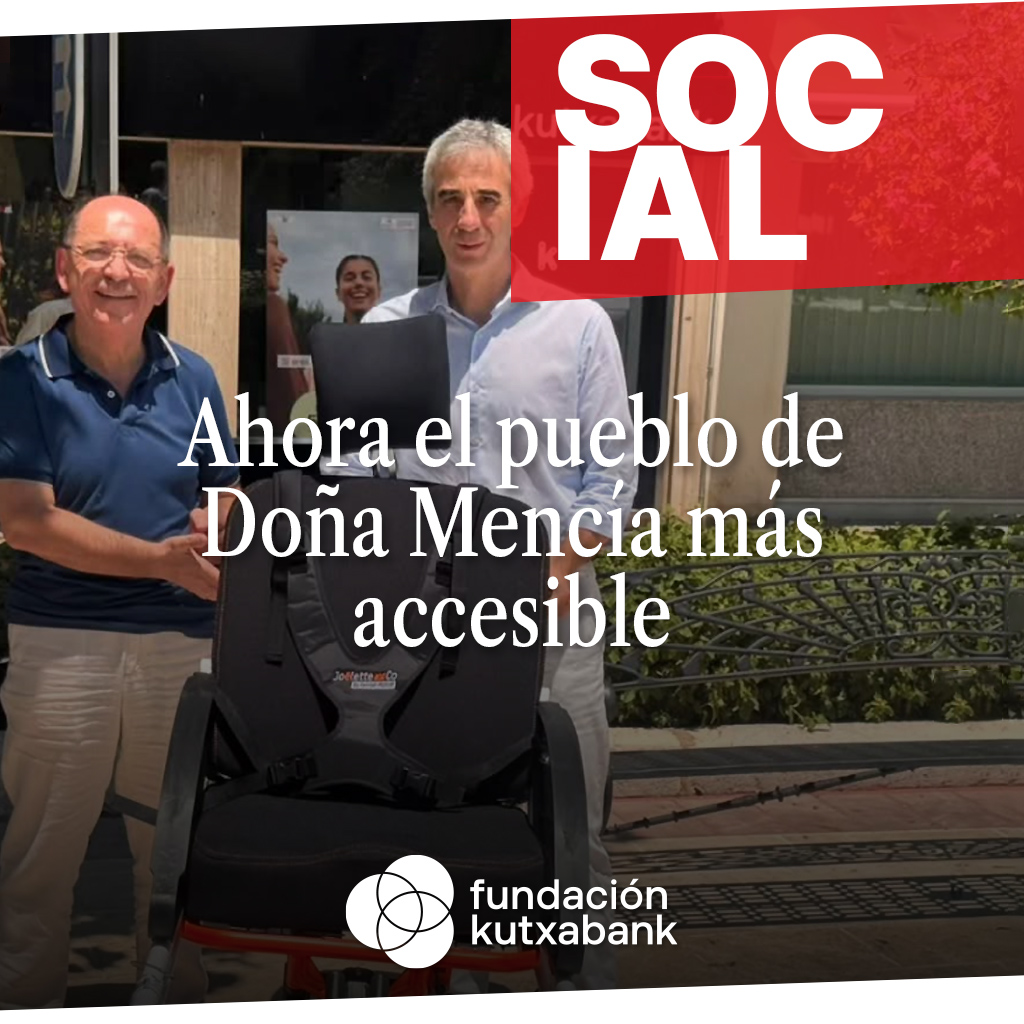 La silla Joëlette permitirá disfrutar de los senderos de Doña Mencía La silla Joëlette permitirá disfrutar de los senderos de Doña Mencía